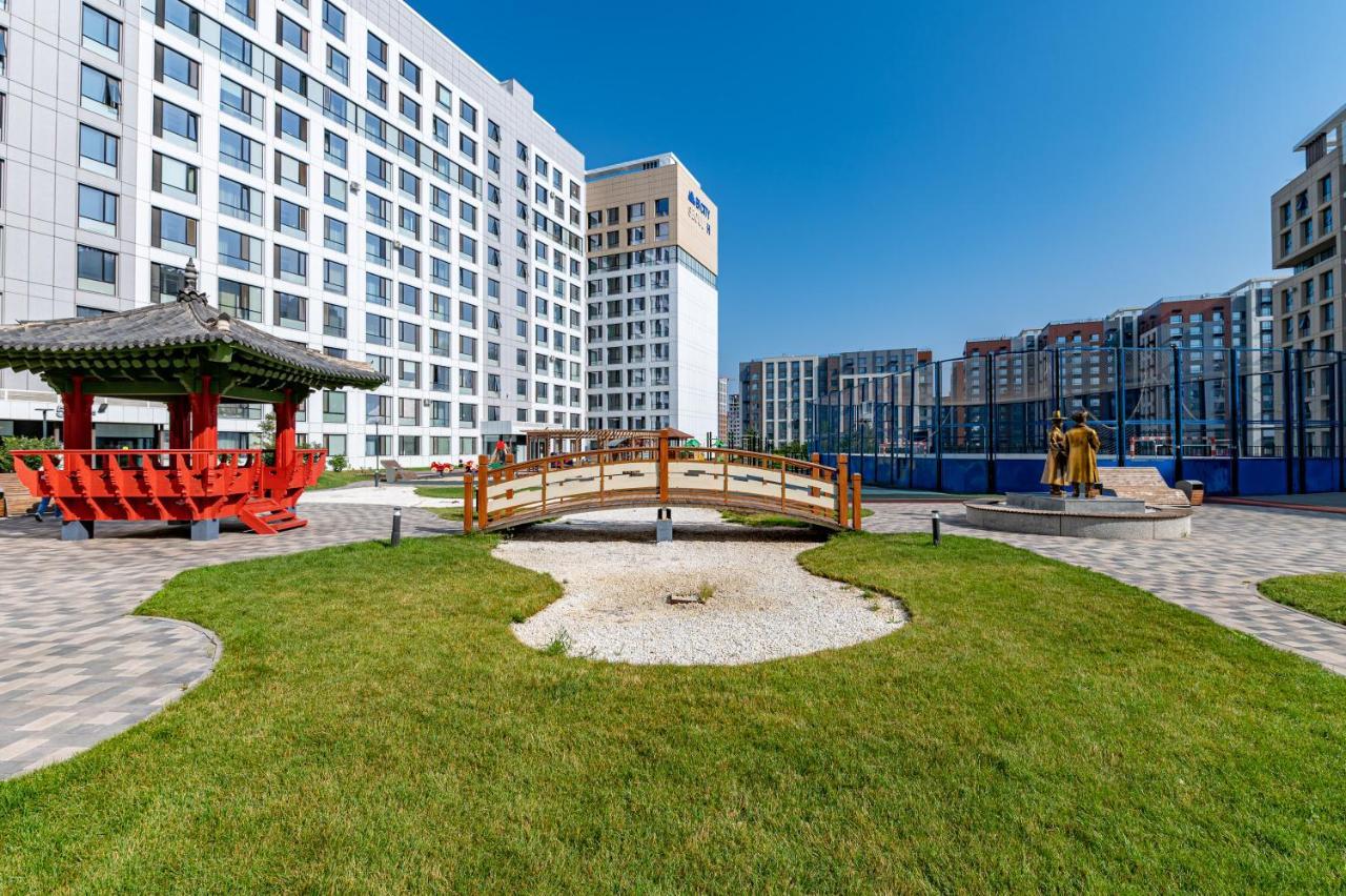Bi-City Seoul Компактная 2-Комнатная Дизайнерская Akmola Esterno foto