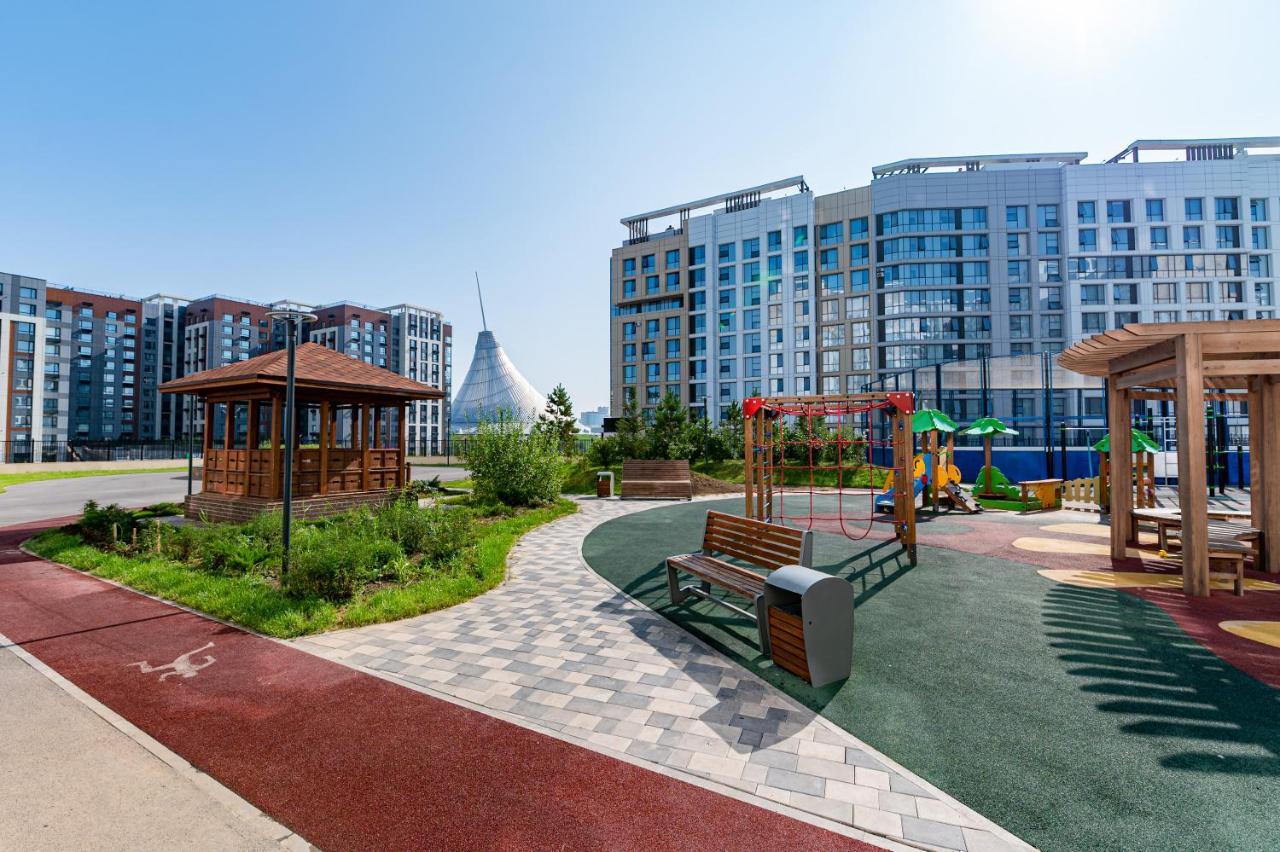 Bi-City Seoul Компактная 2-Комнатная Дизайнерская Akmola Esterno foto